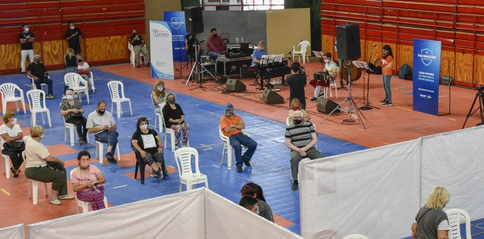 La Orquesta Provincial de Tango acompañará el Plan de Vacunación en el “Gigante del Este”
