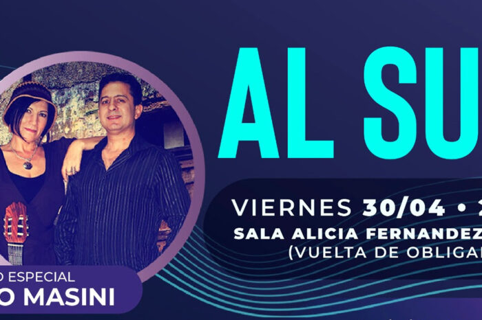 Al Sur tocará en el último recital presencial del ciclo Rego