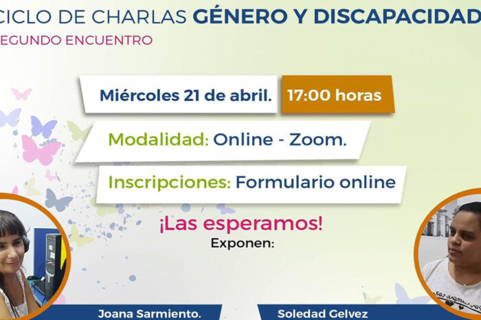 Realizarán nueva charla de género y discapacidad