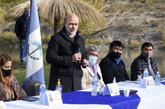 Se realizó la cuarta reunión de Gabinete en Terreno en Bajada del Agrio