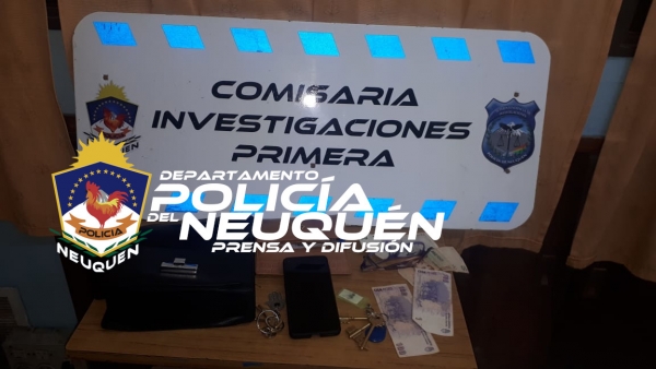 Robaron la cartera a una mujer y fueron rápidamente demorados por Personal Policial