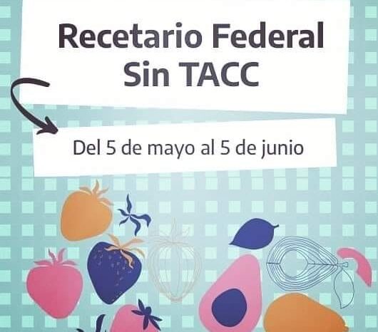 Lanzan el primer concurso para la conformación de un Recetario Federal sin TACC
