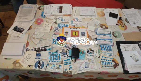Policía realizó cuatro allanamientos por una causa fraudulenta al centro de veteranos de Malvinas de la ciudad de Neuquén