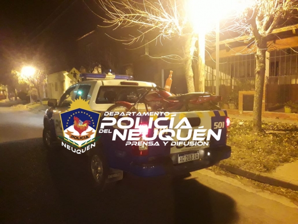 Plaza Huincul: conducía en estado de ebriedad y le secuestraron la moto