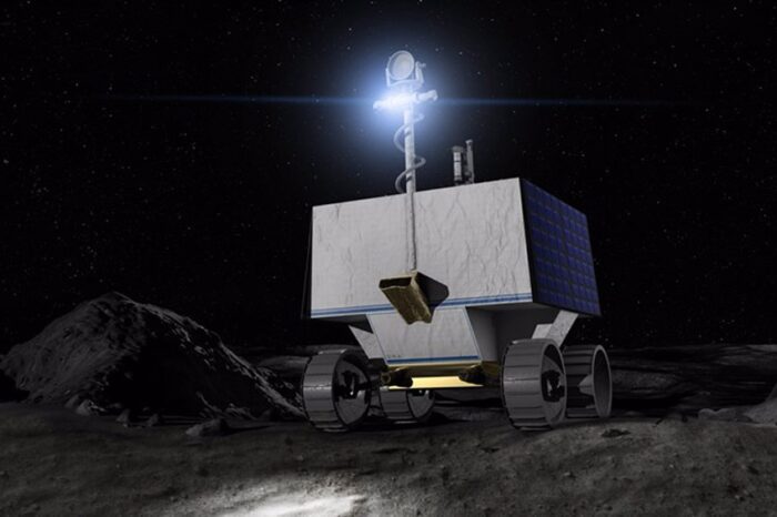 Un robot de la NASA usará faros para buscar agua en cráteres lunares