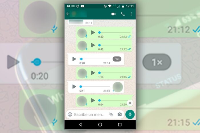 En WhatsApp ya se pueden escuchar audios en velocidad aumentada