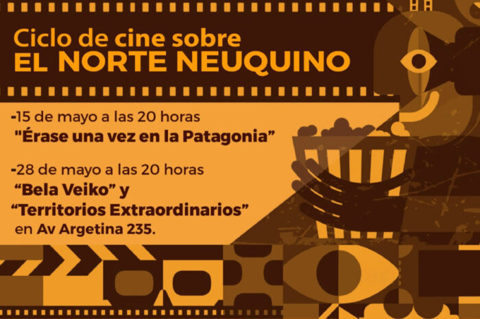 La próxima semana comienza un nuevo ciclo de cine sobre el norte neuquino