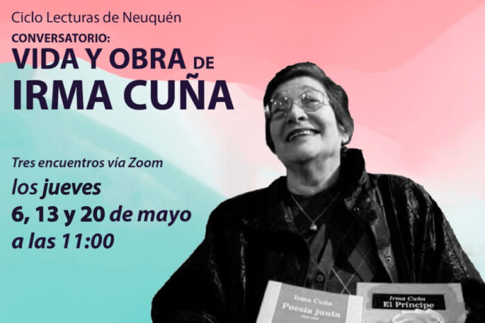 Conversatorio gratuito sobre la vida y obra de Irma Cuña
