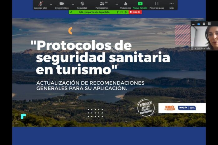La Secretaria de Turismo invita a un nuevo curso de seguridad sanitaria
