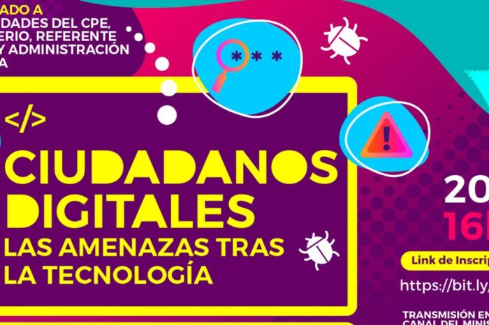 Educación propone dialogar sobre ciberseguridad