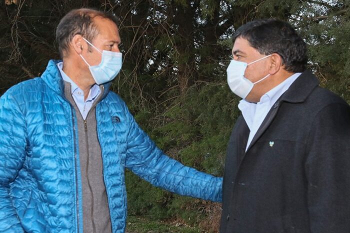 Se firmó el contrato para la pavimentación de la ruta 65