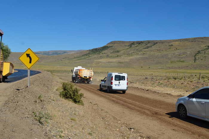 Vialidad provincial trabaja en un nuevo tramo de la Ruta Provincial 46