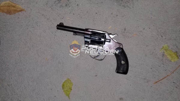 Personal de la Cría. 2° demoran a un individuo con un arma de fuego