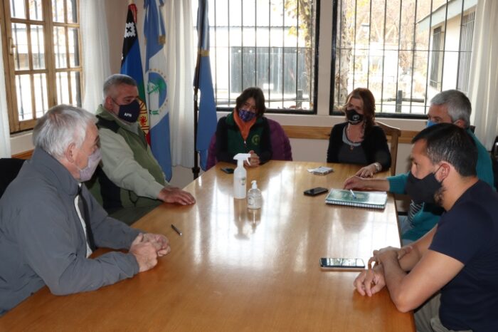 Reunión de trabajo entre el PN Lanín Pulmarí y el municipio de Aluminé