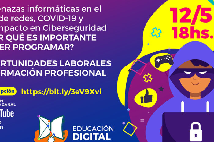 La seguridad en las redes será tema de un conversatorio para adolescentes y jóvenes