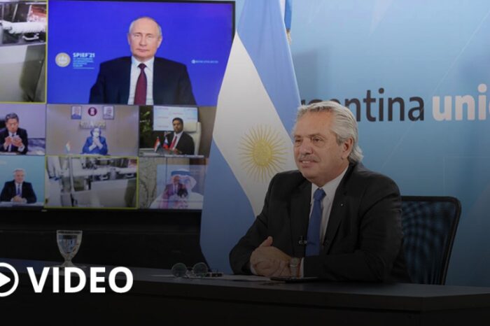 Fernández y Putin anunciaron el inicio de la producción de la vacuna Sputnik V en Argentina