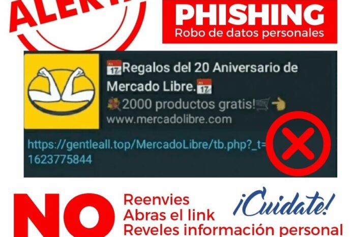 Estafa por WhatsApp: el falso mensaje viral que ofrece productos gratis por el aniversario de Mercado Libre