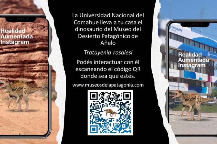 Los "Dinos de la Universidad Nacional del Comahue salen de paseo con vos