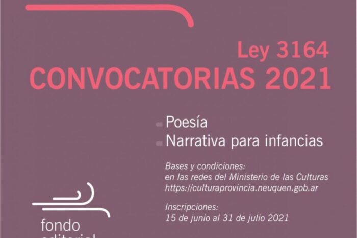 El Fondo Editorial Neuquino abrió las convocatorias 2021