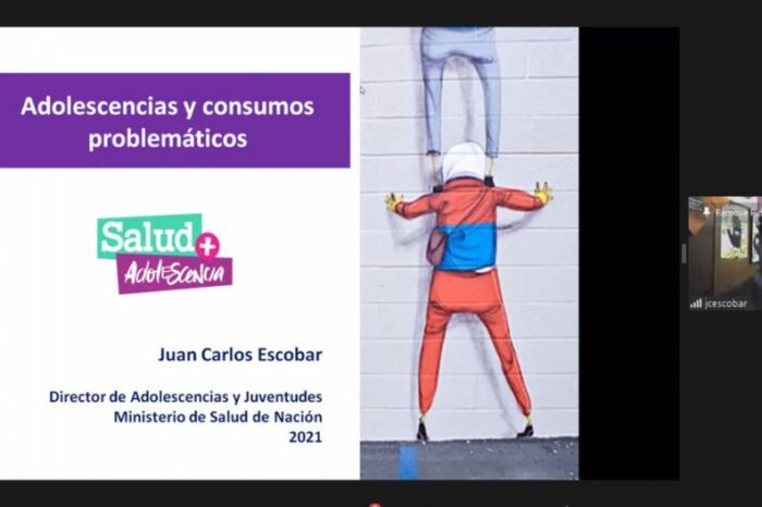 Abordan los consumos problemáticos en la adolescencia