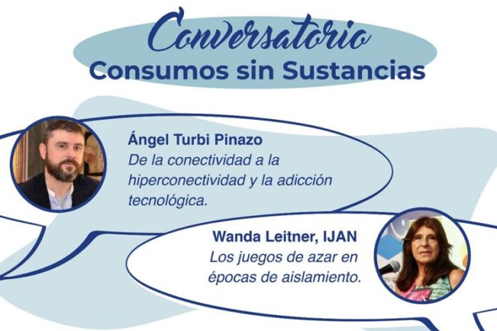 Convocan a participar del Conversatorio consumos sin sustancias