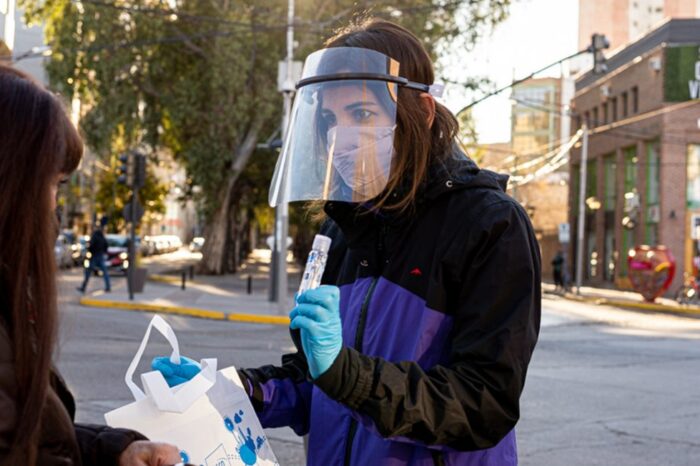 El ISSN promociona hábitos saludables en el centro de Neuquén