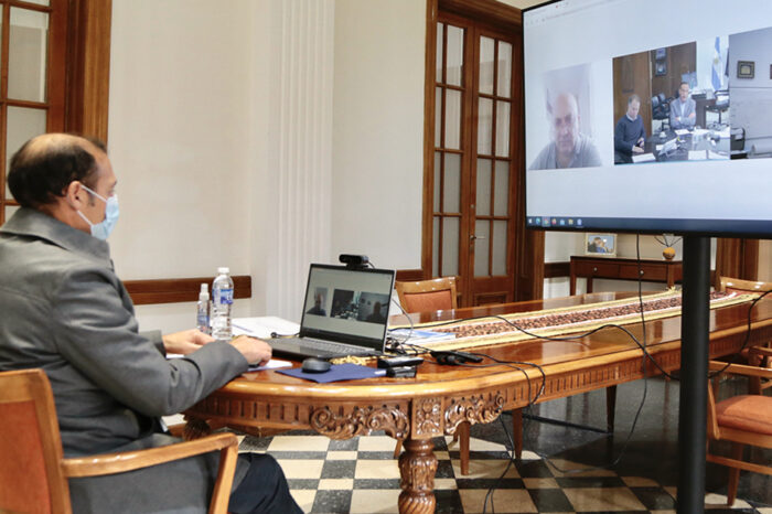 Gutiérrez gestionó ante Nación el avance de obras viales