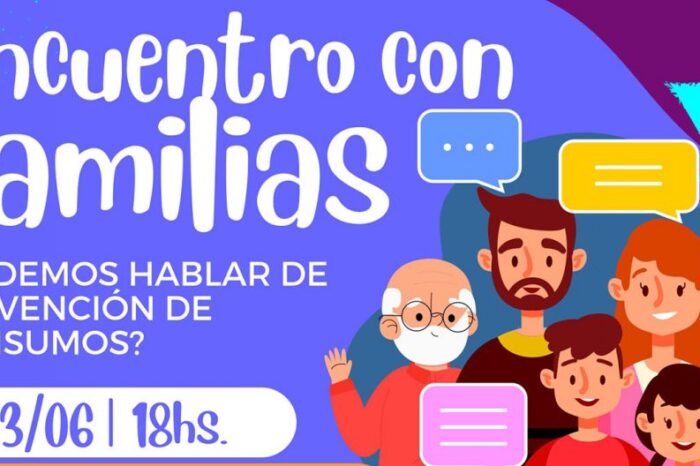 Invitan a la comunidad educativa a dialogar sobre prevención de consumos problemáticos
