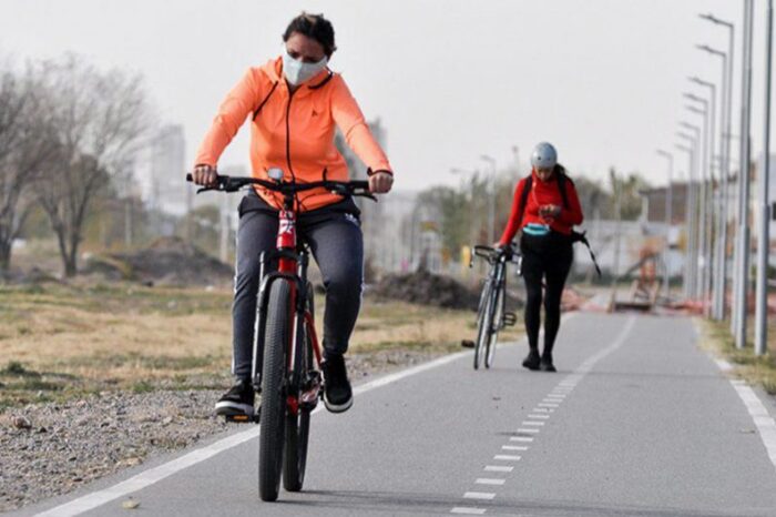 Seguridad presentó el RUBIN a ciclistas