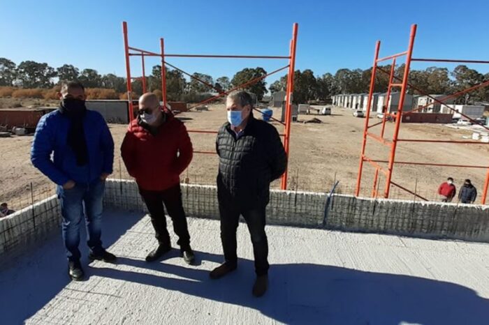 Funcionarios provinciales supervisaron el avance de obras en las 127 hectáreas