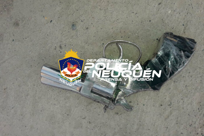 Personal del la Cría. 4°: Secuestran un arma de fuego en poder de un joven