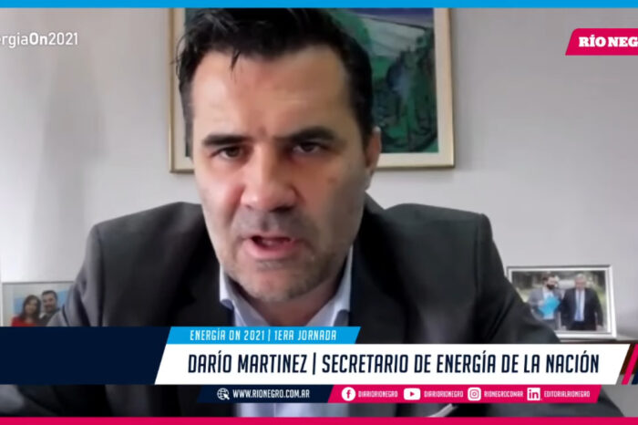 Darío Martínez abrió la octava edición de las Jornadas de Energía del Diario Río Negro