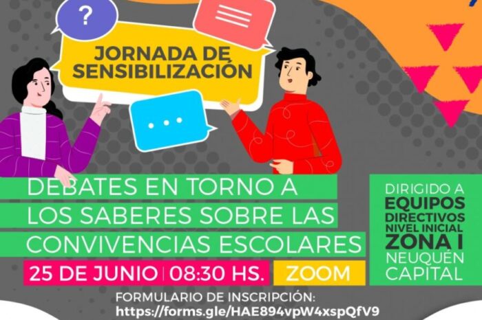 Nueva jornada de sensibilización: “debates en torno a los saberes sobre las convivencias escolares”