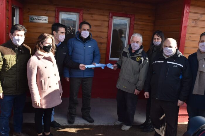 Se inauguró la subcentral contra incendios forestales en Aluminé