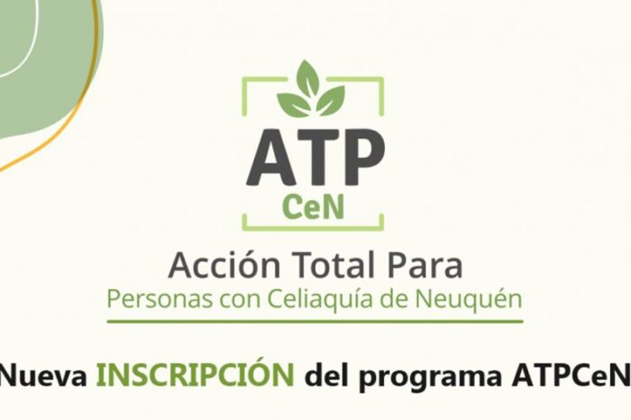 ATPCeN: nueva convocatoria para el registro de personas con celiaquía de la provincia.