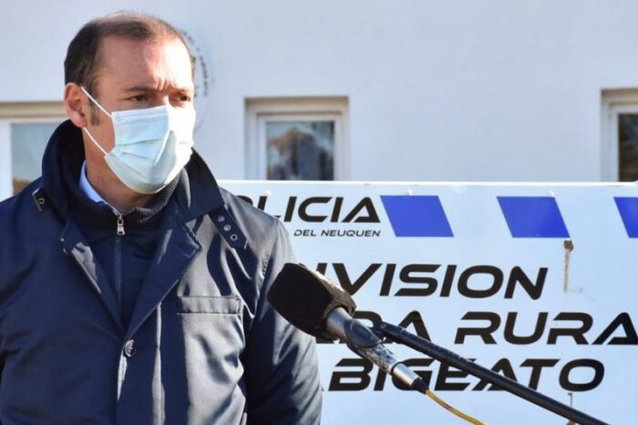 Gutiérrez inauguró la sede de la Brigada Rural de la Policía en Rahue