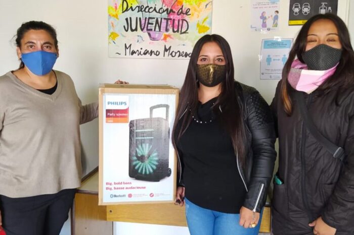 Finalizó la entrega de equipamiento a 23 áreas de Juventud de la provincia