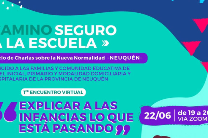 Educación invita al ciclo de charlas «Camino seguro a la escuela»