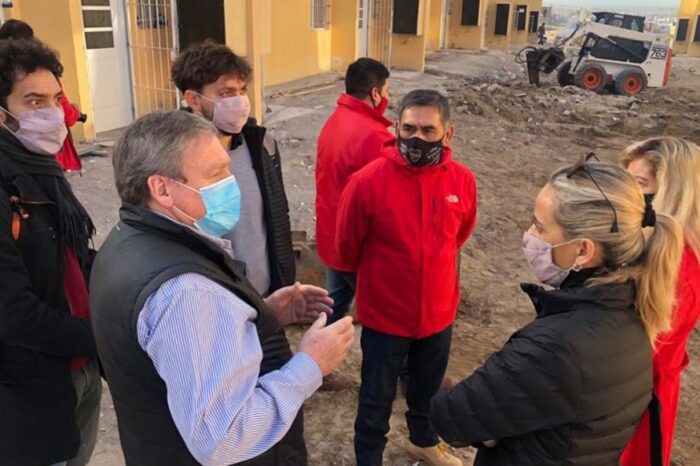 Autoridades de ADUS-IPVU recorrieron obras en el sector Z1