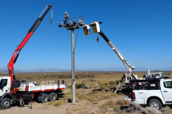 EPEN: trabajos de emergencia en línea a Loncopué