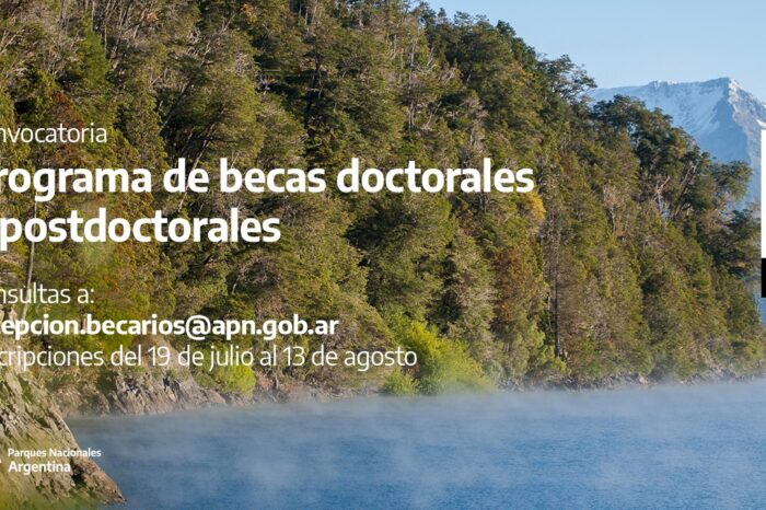 Programa de becas para la investigación científica en Parques Nacionales
