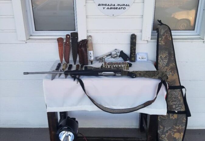 Junín de los Andes: Tres personas fueron notificadas por presunta caza furtiva y transgresión al Art. 205°