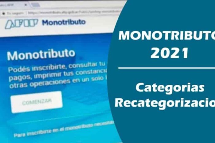 Está habilitada la recategorización para monotributistas