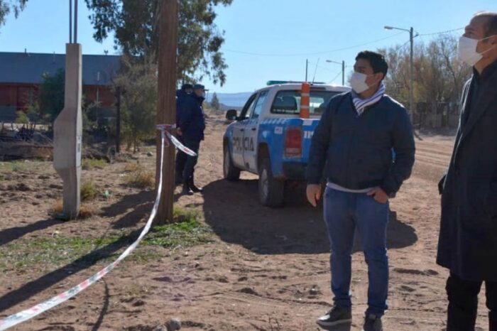 Gutiérrez realizó una jornada de trabajo en Aguada San Roque