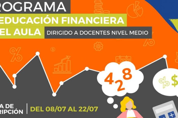Inscripciones abiertas para el programa Educación Financiera en el Aula