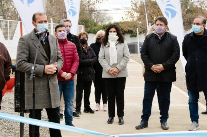 Quedó inaugurada la Plaza Club Independiente