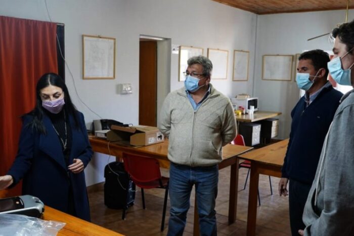 Peve hizo entrega de un respirador portátil para el Hospital de Loncopué