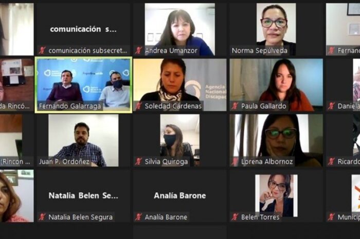 Se firmó un acuerdo entre la municipalidad de Rincón de los Sauces y la Agencia Nacional de Discapacidad