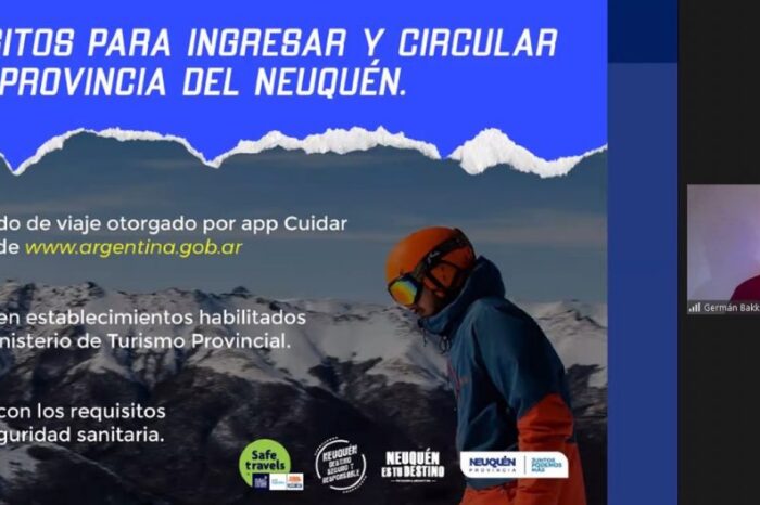 Capacitaron en protocolos sanitarios a personal de centros de nieve