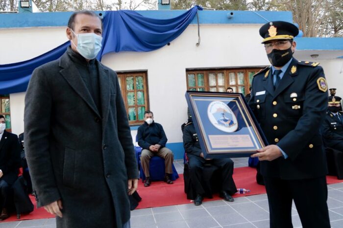 Gutiérrez presidió el acto por el 60° aniversario de la Escuela de Cadetes de la Policía